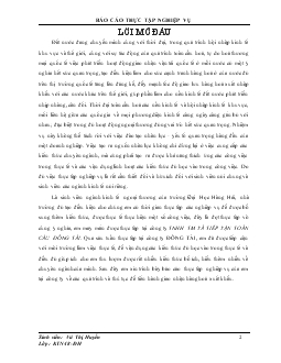 Bao Cao Thực Tập Tại Cong Ty Tnhh Thương Mại Va Tiếp Vận Toan Cầu đong Tai Tai Liệu Ebook Giao Trinh