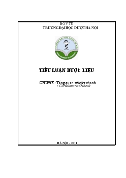 Đề tài Tổng quan tài liệu về cây Chanh - Citrus Limonia Osbeck