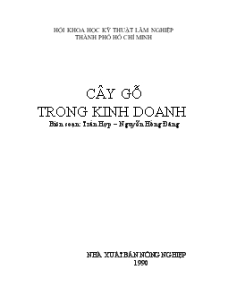 Đề tài Cây gỗ trong kinh doanh