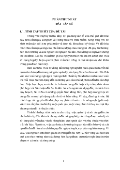 Đề tài Đánh giá hiện trạng sử dụng đất nông nghiệp của xã Sen Thủy - Huyện Lệ Thủy - tỉnh Quảng Bình Đề xuất một số giải pháp sử dụng đất bền vững