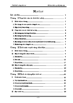 Đồ án Thiết kế công tắc tơ