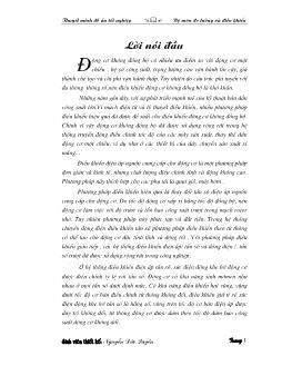 Đồ án Nghiên cứu điều khiển động cơ không đồng bộ rotor lồng sóc theo phương pháp tựa theo từ thông rotor