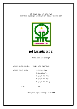 Đề tài Thiết kế và lắp đặt hệ thống điện chiếu sáng trong căn hộ