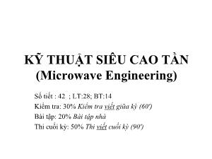 Kỹ thuật siêu cao tần