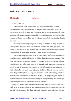 Luận văn Hệ thống bơm và điều khiển bằng s7-200