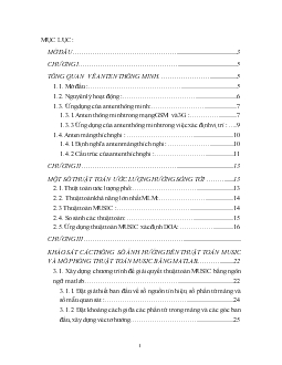 Đề tài Khảo sát các thông số ảnh hưởng đến thuật toán music và mô phỏng thuật toán music bằng Matlab