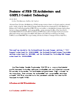 Gmpls control network