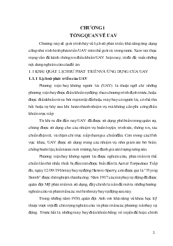 Đồ án Nghiên cứu xây dựng kênh thông tin điều khiển vô tuyến cho máy bay không người lái cấp chiến thuật
