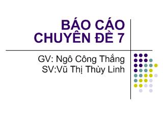 Báo cáo Tìm hiểu bài toán so sánh cặp trình tự