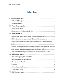 Đề tài Hệ điều hành Linux và lập trình trong môi trường GNU