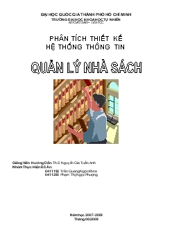 Đề tài Phân tích thiết kế hệ thống thông tin quản lý nhà sách