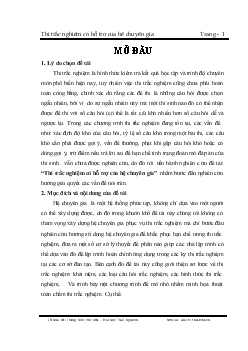 Đề tài Thi trắc nghiệm có hỗ trợ của hệ chuyên gia