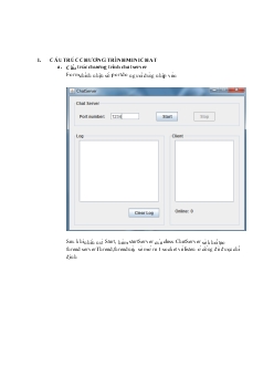 Đề tài Thiết kế chương trình chát qua mạng