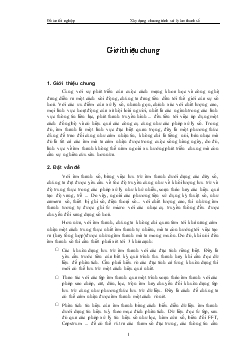 Đồ án Xây dựng chương trình xử lý âm thanh số