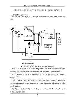 Giáo trình lý thuyết điều khiển tự động 1