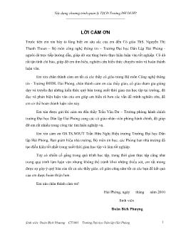 Luận văn Xây dựng chương trình quản lý TSCĐ Trường ĐH DLHP