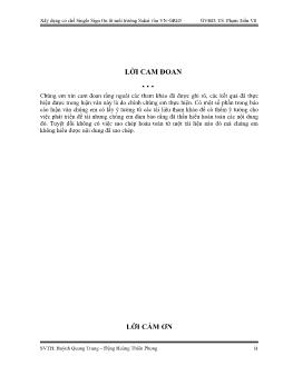 Luận văn Xây dựng cơ chế Single Sign On từ môi trường Sakai vào Việt Nam-GRID