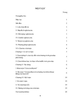 Tiểu luận Bài soạn điện tử theo xu hướng kích thích hoạt động của học sinh