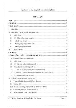 Đề tài Nghiên cứu và ứng dụng QoS trên môi trường Linux
