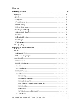 Đồ án Tìm hiểu về Semantic Wiki