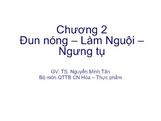 Bài giảng môn quản trị thiết bị công nghệ Hóa - Thực phẩm