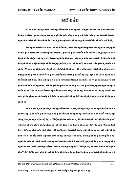 Đề tài Môi trường trầm tích tầng Miocene hạ mỏ Tê Giác bồn trũng Cửu Long – Liên hệ môi trường trầm tích đồng bằng sông Cửu Long