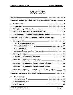 Đồ án Tính toán hệ thống chưng luyện liên tục để tách hỗn hợp hai cấu tử Butanol – nước