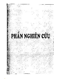 Luận văn Nghiên cứu sơ bộ một số vật liệu vô cơ làm sạch nguồn nước cấp