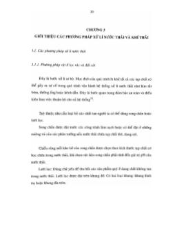 Luận văn Xử lý nước thải nhà máy sơ chế mủ cao su