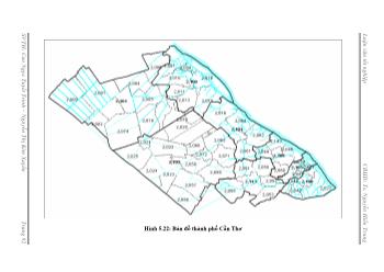Luận văn Ứng dụng GIS trong quản lý chất lượng nguồn nước mặt thành phố Cần Thơ