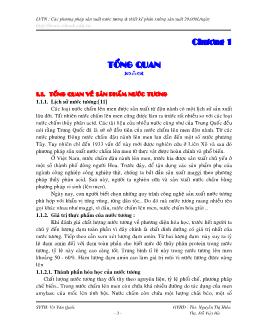 Luận văn Các phương pháp sản xuất nước tương và thiết kế phân xưởng sản xuất 20.000 lít/ngày