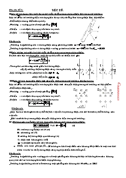 Chuyên đề vật lý 11: Lực từ