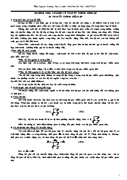 Vật lý 11 - Hệ thức Anh-xtanh giữa khối lượng và năng lượng