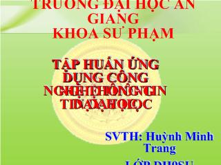 Bài giảng Chương II: Việt Nam từ thế kỉ X đến thế kỉ XV