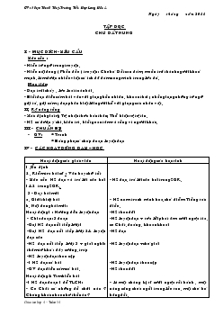 Giáo án Lớp 4 Tuần 14