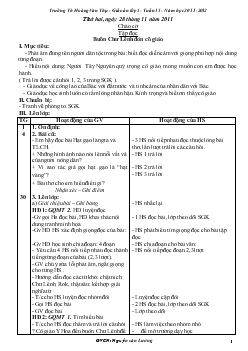 Giáo án lớp 5- Tuần 15