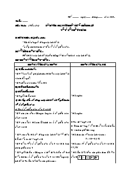 Giáo án Sử dụng máy tính bỏ túi để giải toán về tỉ số phần trăm