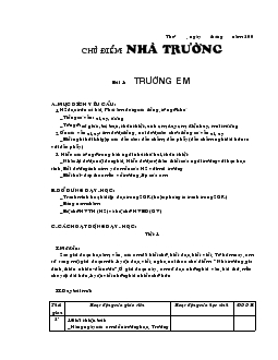 Giáo án Tập đọc Lớp 1 - Bài 1 đến 28