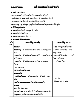 Giáo án Thể tích hình hộp chữ nhật