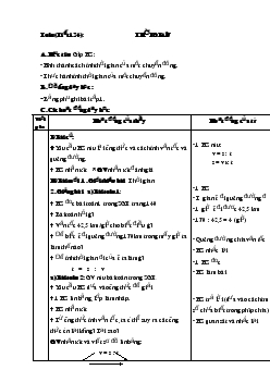 Giáo án Thời gian