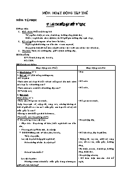 Giáo án Lớp 2 - Kỳ 1 (Tuần 6)