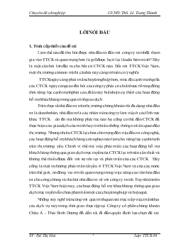 Chuyên đề Phát triển các hoạt động hỗ trợ khách hàng thông qua giao dịch trực tuyến tại công ty cổ phần chứng khoán Châu Á - Thái Bình Dương