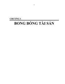 Đề tài Bong bóng tài sản