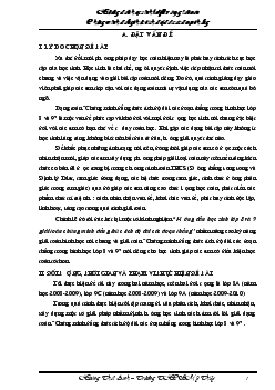 Đề tài Hướng dẫn học sinh lớp 8 và 9 giải toán chứng minh bất đẳng thức tích độ dài các đoạn thẳng