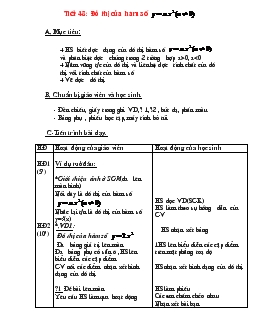 Giáo án Đại số 9 - Tiết 48-60