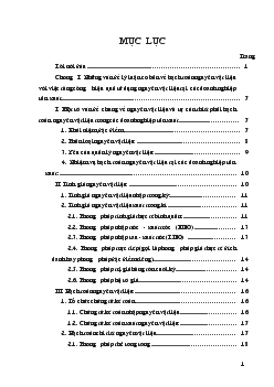 Chuyên đề Hoàn thiện công tác hạch toán nguyên vật liệu với việc tăng cường hiệu quả sử dụng nguyên vật liệu tại công ty cơ khí ô tô 1/5