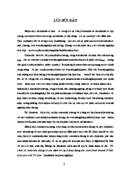 Khóa luận Tổ chức kế toán bán hàng và xác định kết quả hoạt động sản xuất kinh doanh ở nhà máy quy chế Từ Sơn