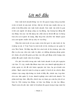 Đề tài Tổ chức hạch toán nguyên vật liệu tại công ty TNHH đầu tư xây dựng và thương mại An Thái