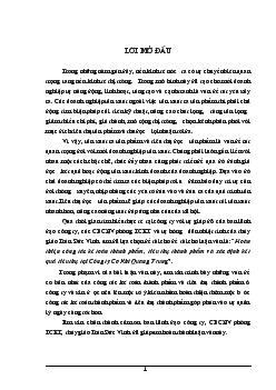 Luận văn Hoàn thiện công tác kế toán thành phẩm, tiêu thụ thành phẩm và xác định kết quả tiêu thụ tại công ty cơ khí Quang Trung