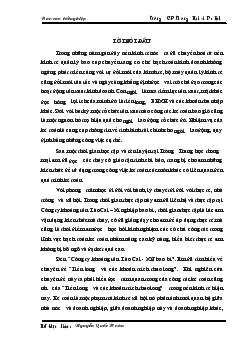 Báo cáo Thực tập tại công ty khoáng sản Lào Cai xí nghiệp bao bì